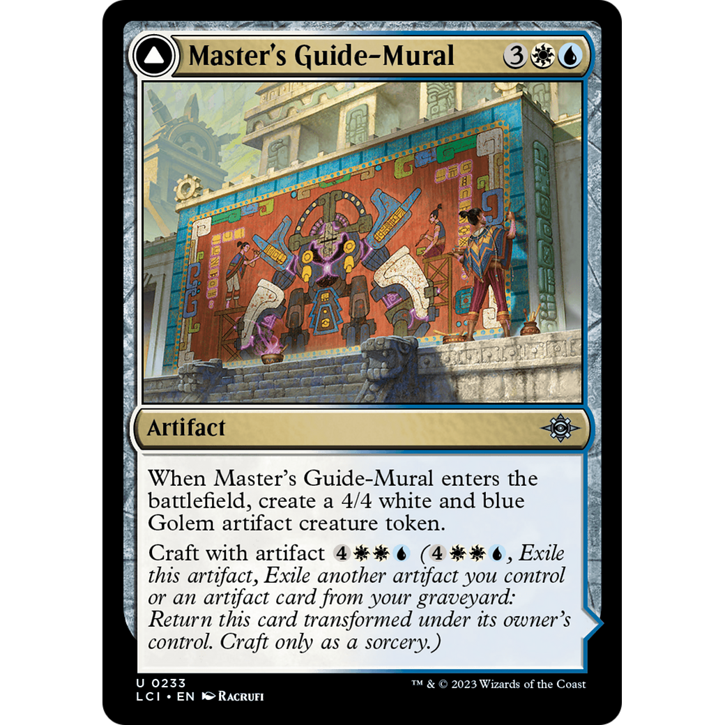 Master's Guide-Mural // Master's Manufactory (LCI-233) - The Lost Caverns of Ixalan