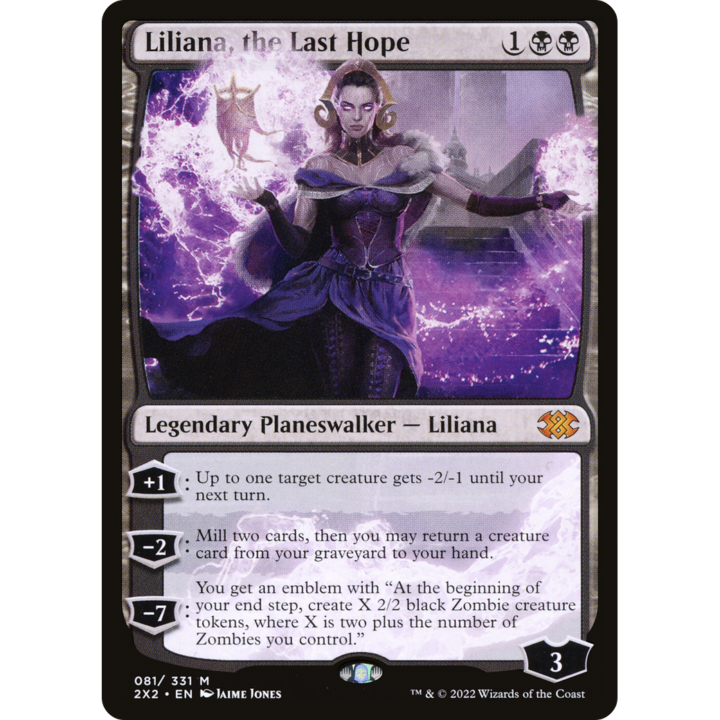 Liliana, the Last Hope (2X2-081) - Double Masters 2022