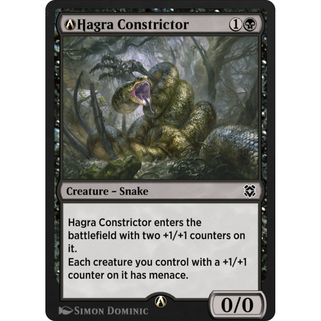 A-Hagra Constrictor (ZNR-A-105) - Zendikar Rising