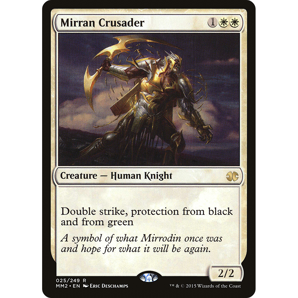 Mirran Crusader (MM2-025) - Modern Masters 2015