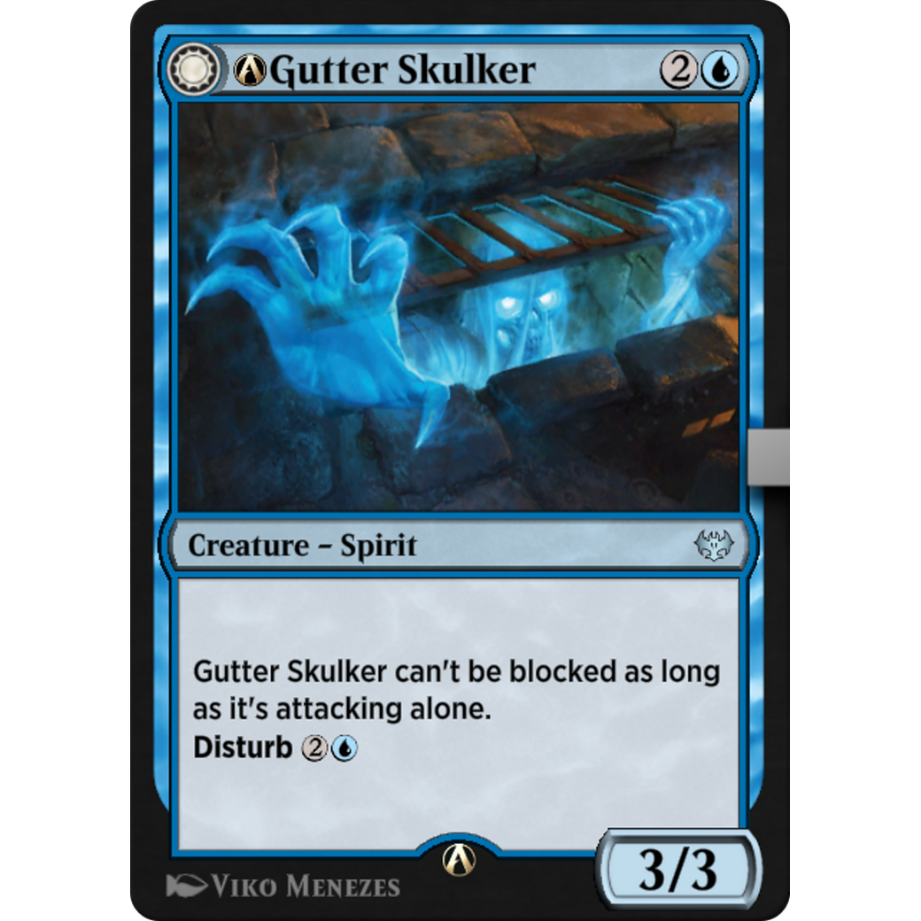 A-Gutter Skulker // A-Gutter Shortcut (VOW-A-62) - Innistrad: Crimson Vow: (Double Faced Transform)