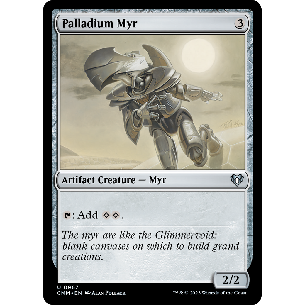 Palladium Myr (CMM-967) - Commander Masters