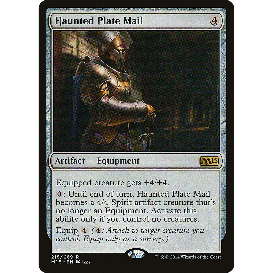 Haunted Plate Mail (M15-218) - Magic 2015