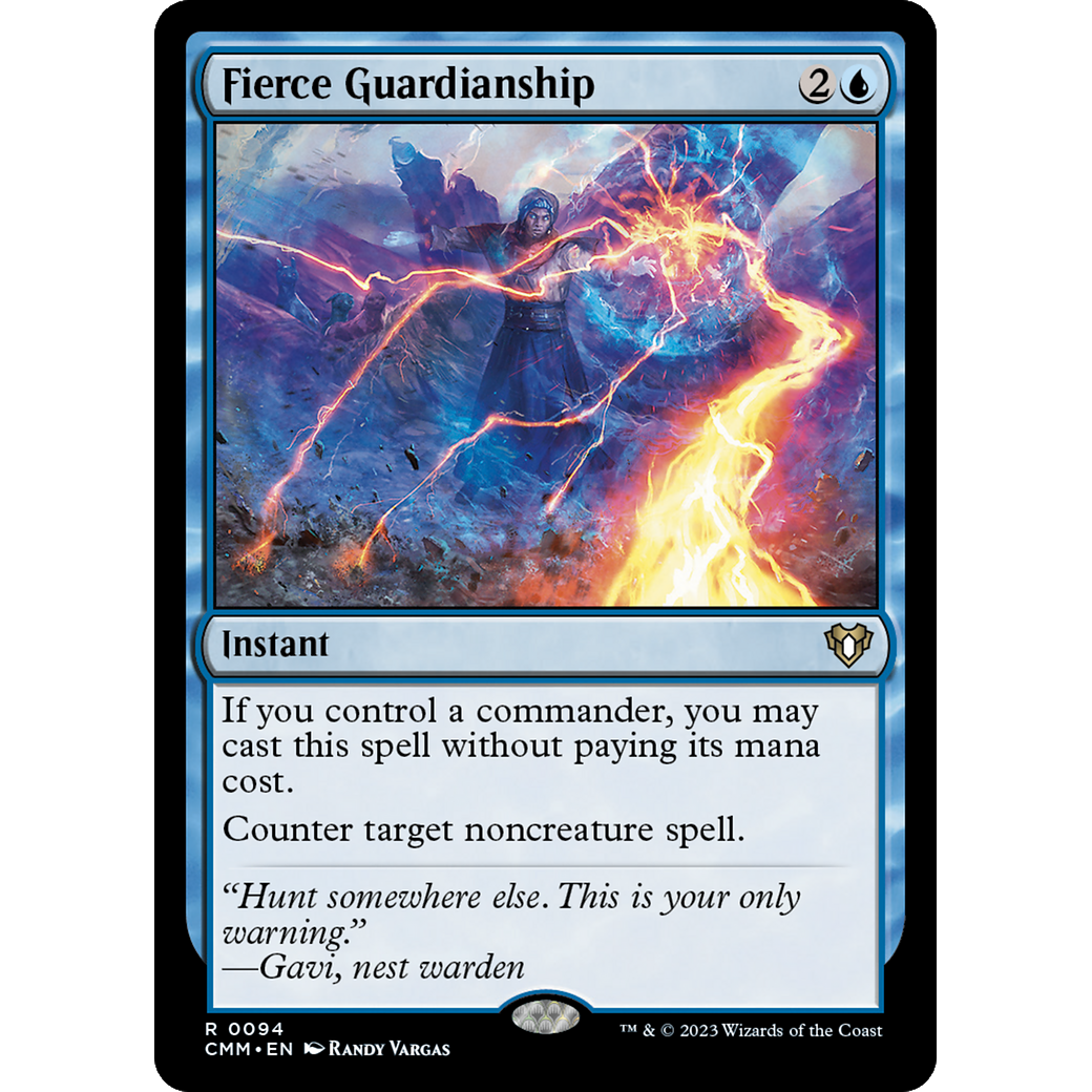 Fierce Guardianship (CMM-094) - Commander Masters