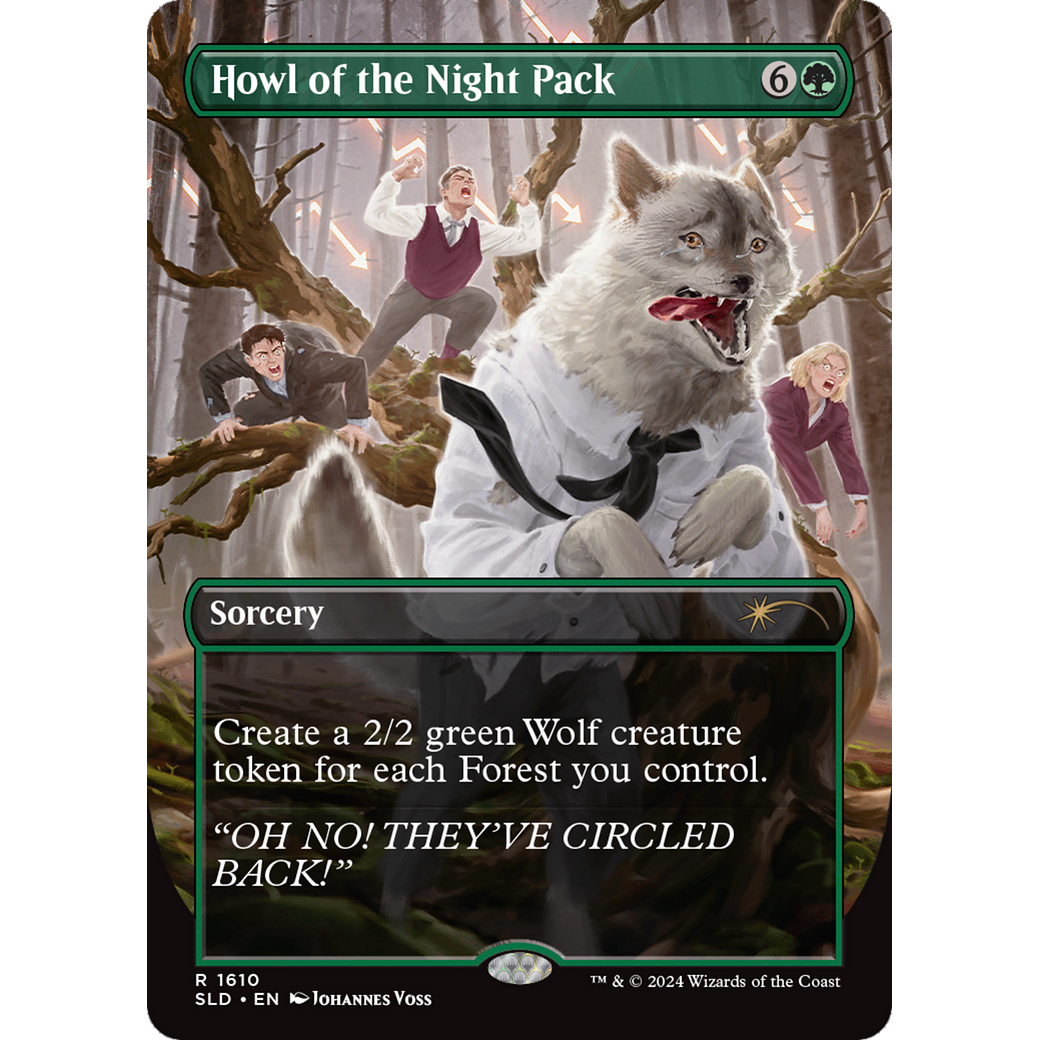 Howl of the Night Pack (SLD-1610) - Secret Lair Drop (Borderless)