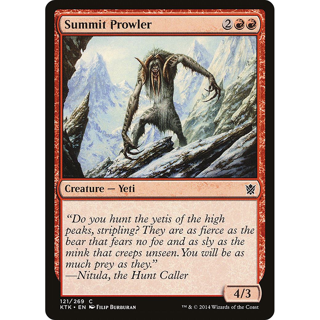 Summit Prowler (KTK-121) - Khans of Tarkir
