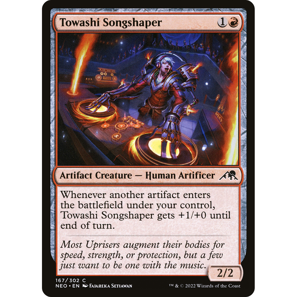 Towashi Songshaper (NEO-167) - Kamigawa: Neon Dynasty