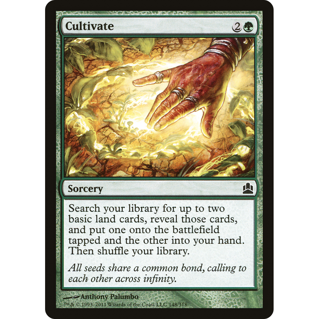 Cultivate (CMD-148) - Commander 2011