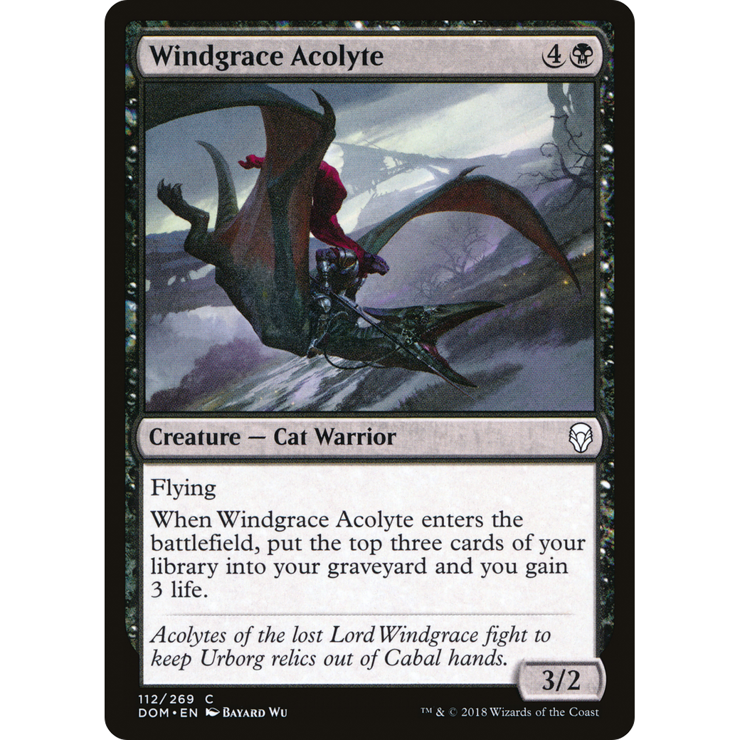 Windgrace Acolyte (DOM-112) - Dominaria
