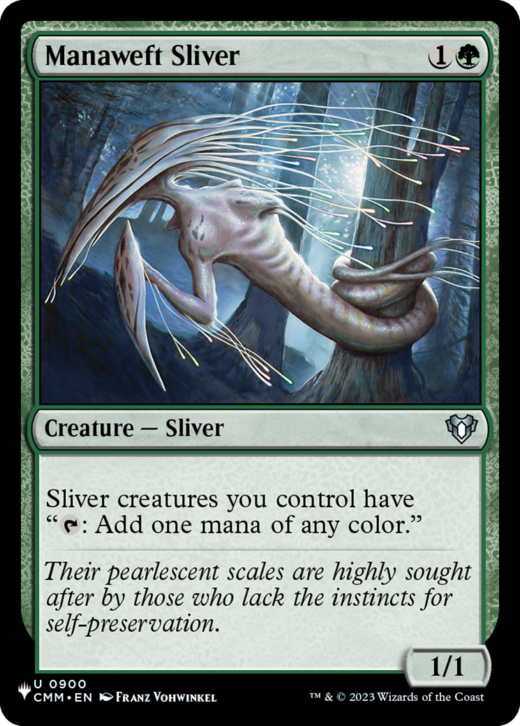 Manaweft Sliver (CMM) (LIST-900) - The List