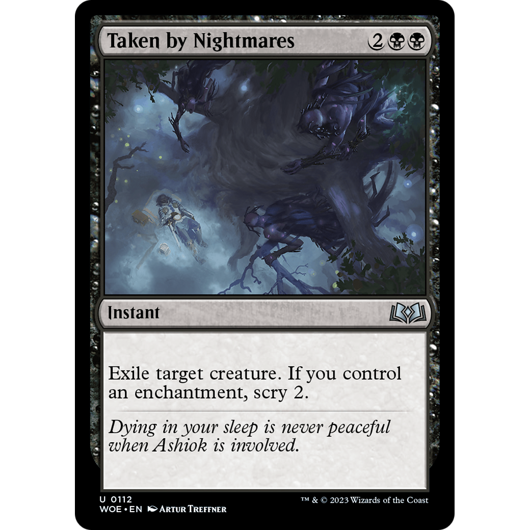 Taken by Nightmares (WOE-112) - Wilds of Eldraine