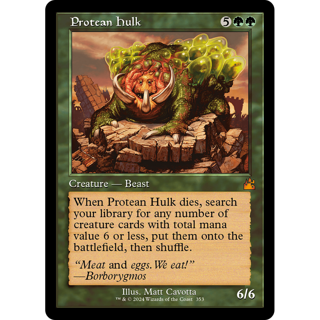 Protean Hulk (RVR-353) - Ravnica Remastered