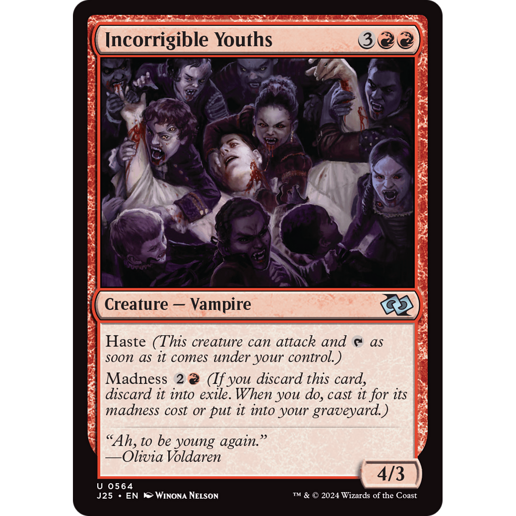 Incorrigible Youths (J25-564) - Foundations Jumpstart