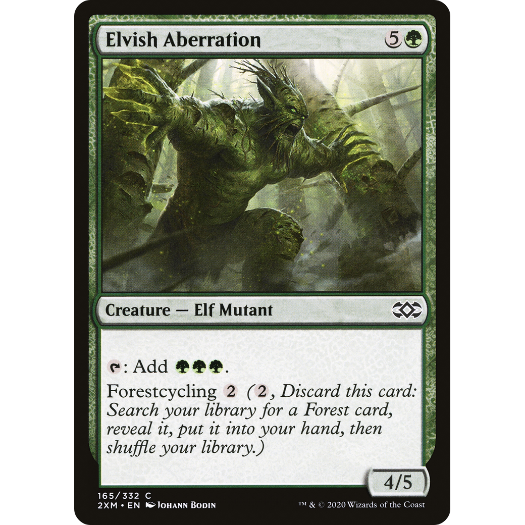 Elvish Aberration (2XM-165) - Double Masters Foil