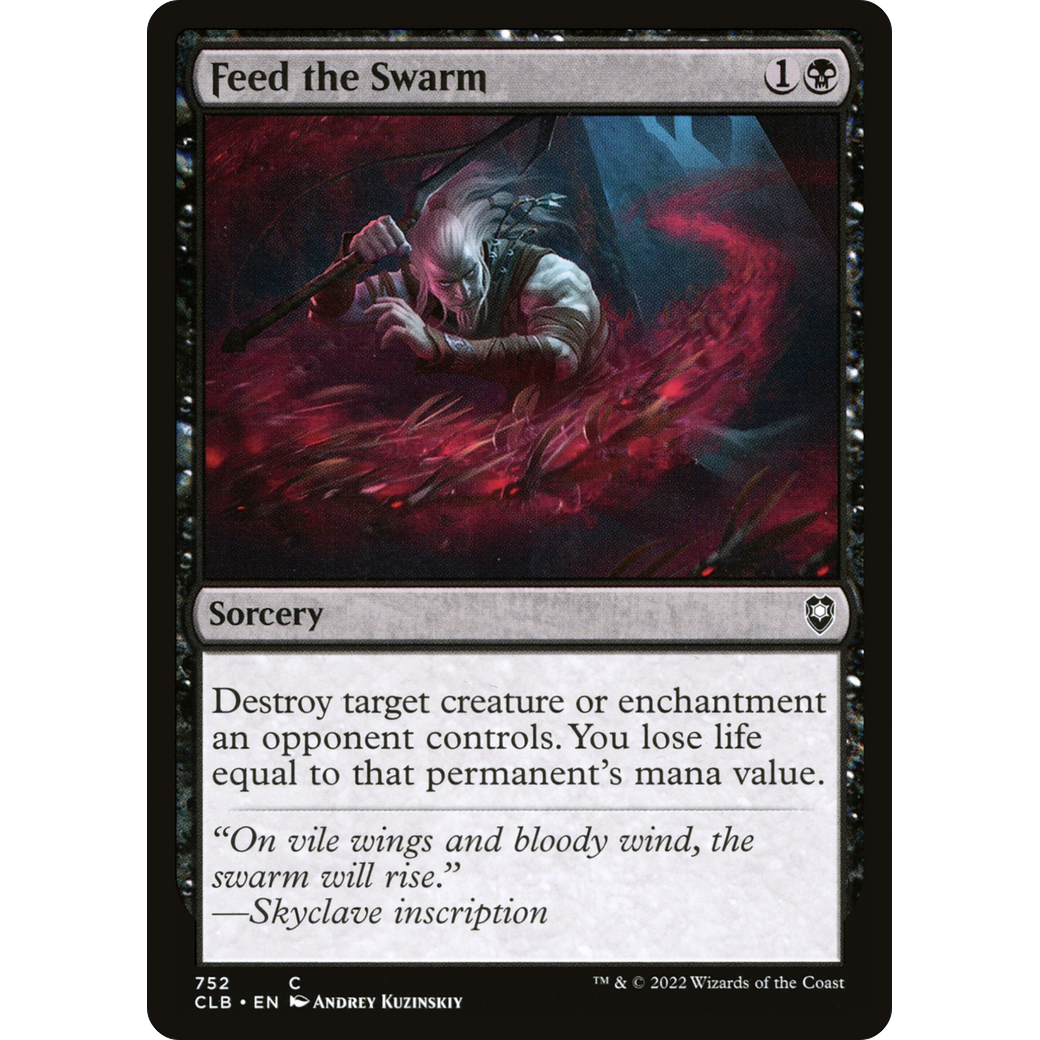Feed the Swarm (CLB-752) - Commander Legends: Battle for Baldur's Gate