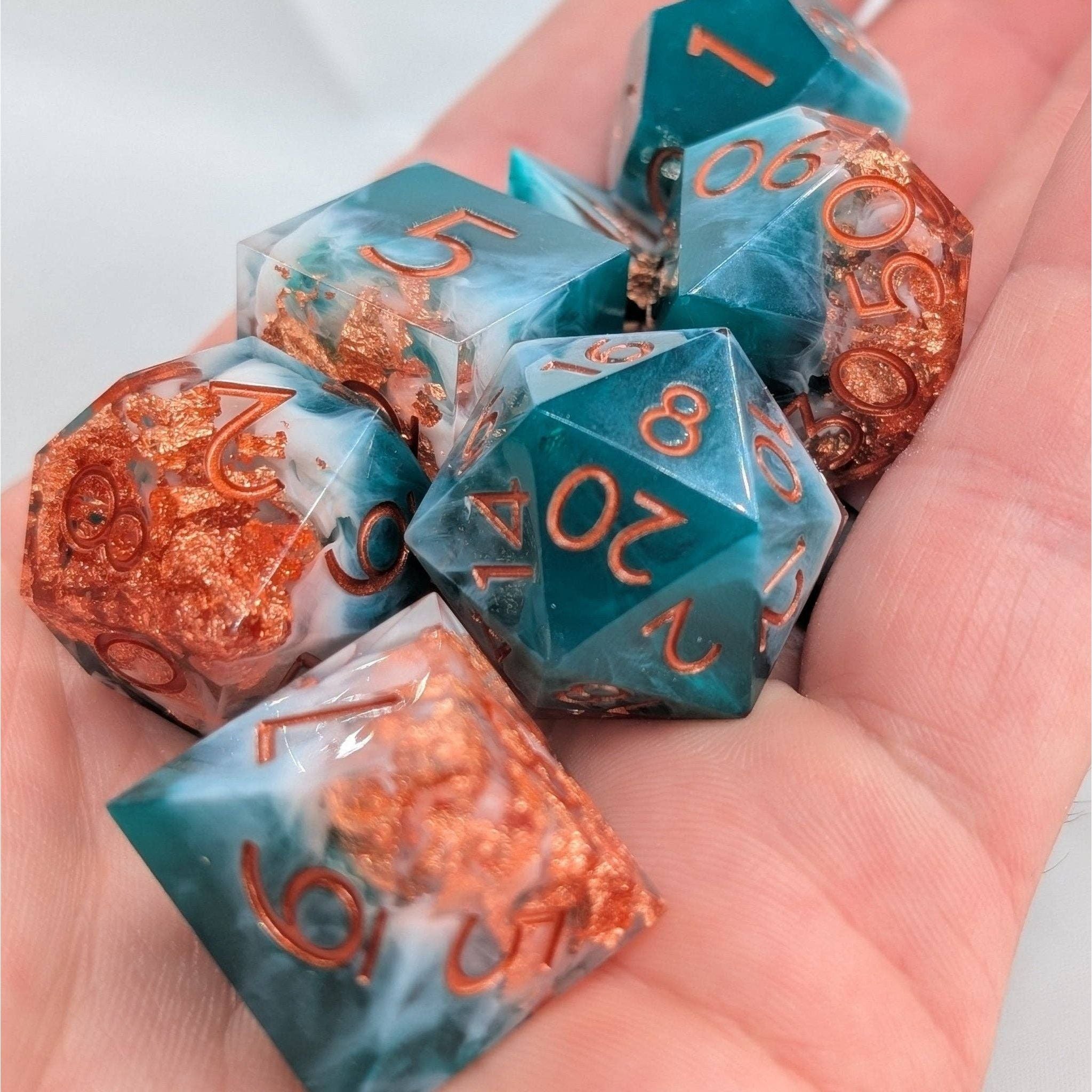 Seafarer's Bounty - Set of 7 Luxury D&D Dice Set