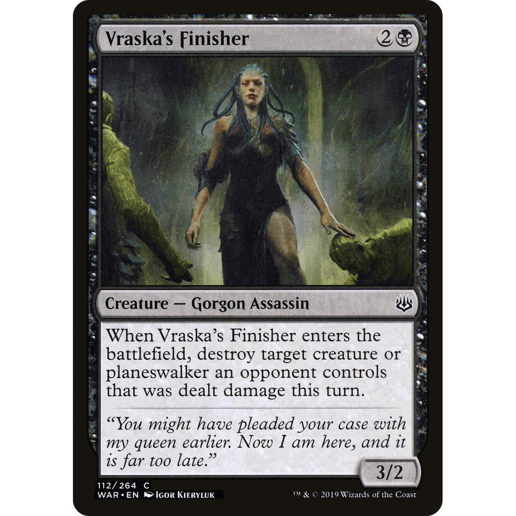 Vraska's Finisher (WAR-112) - War of the Spark