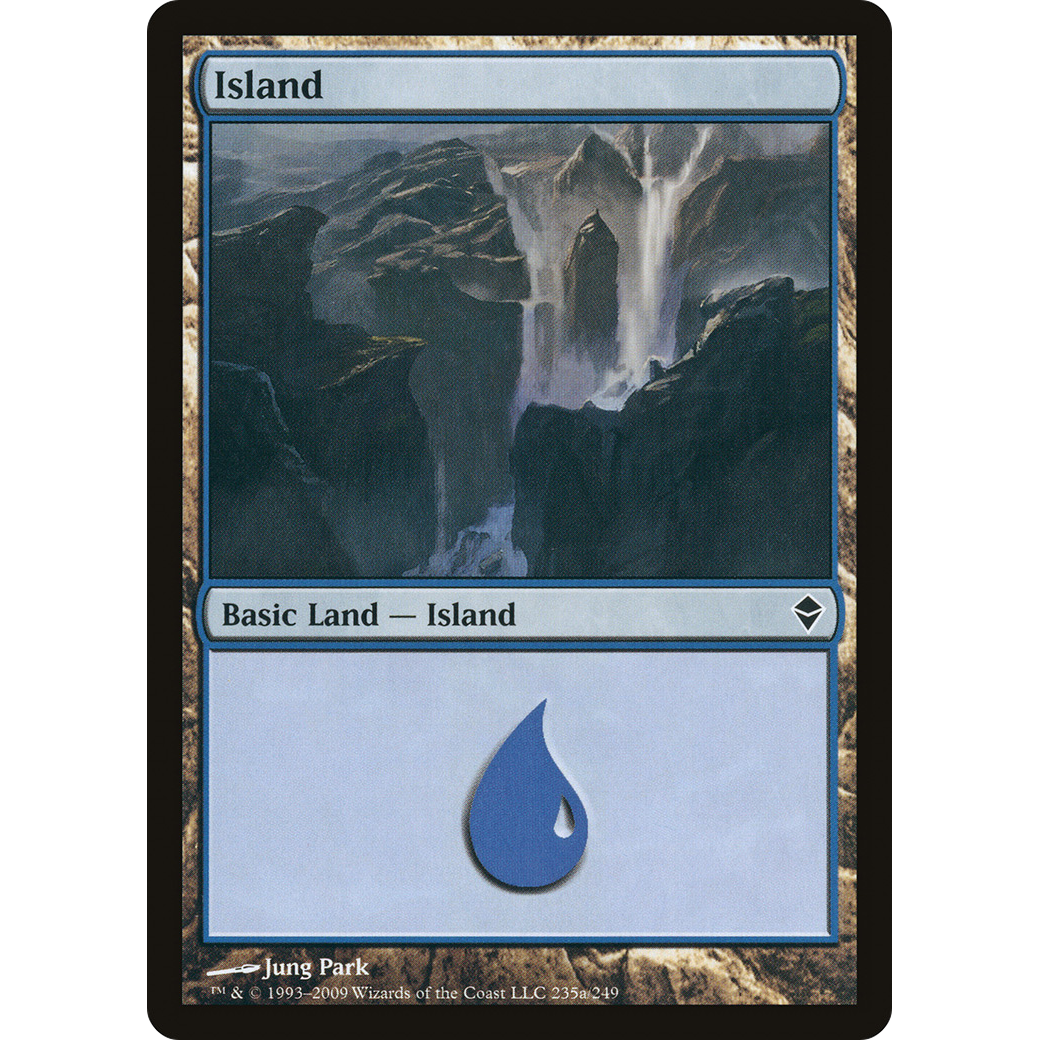 Island (235a) (ZEN-235A) - Zendikar