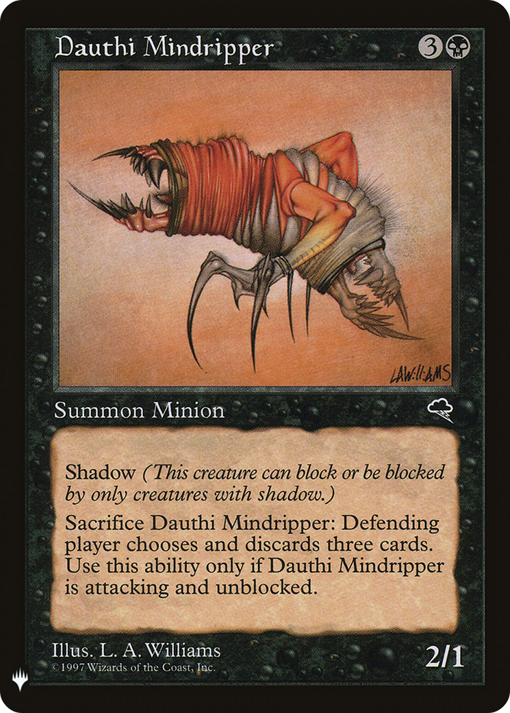 Dauthi Mindripper (LIST-) - The List