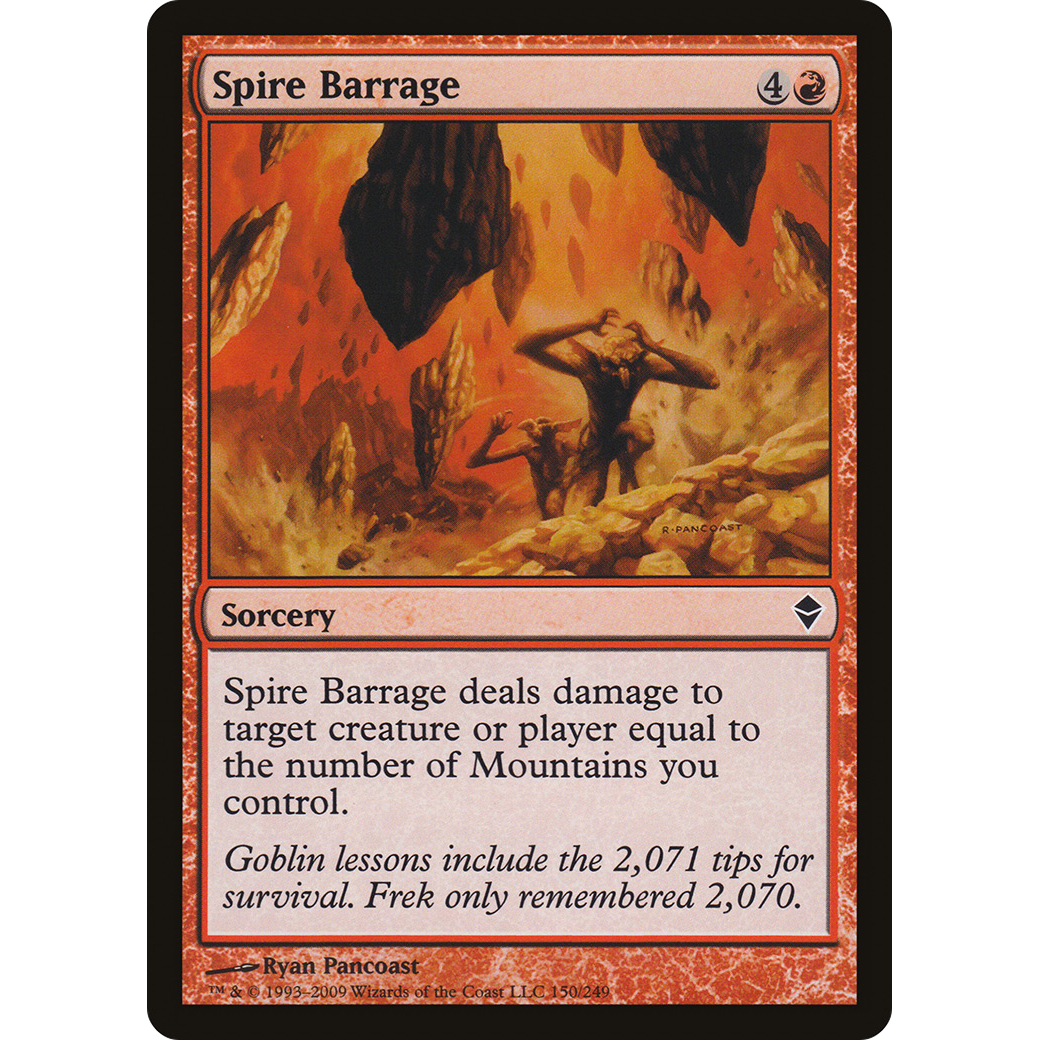 Spire Barrage (ZEN-150) - Zendikar