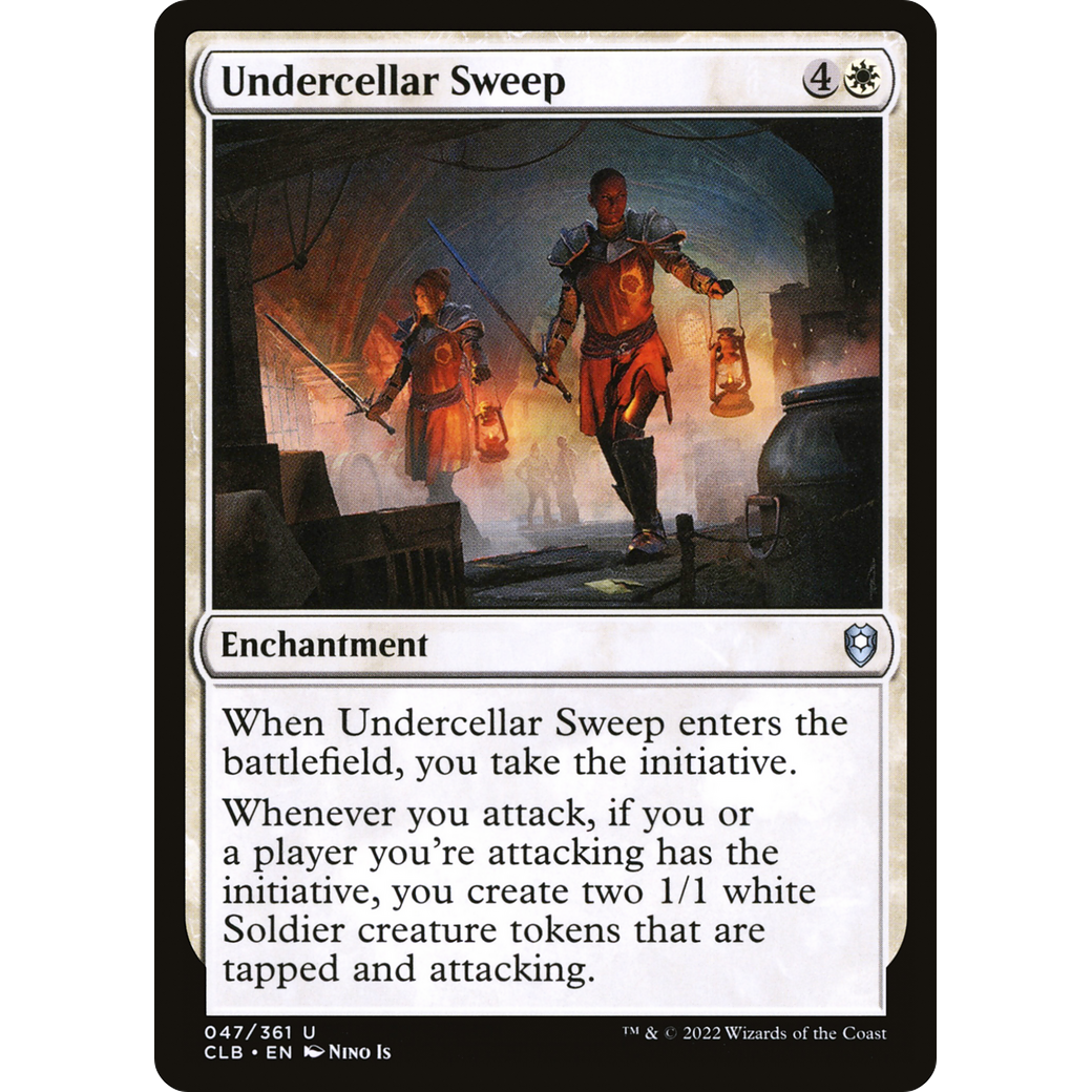 Undercellar Sweep (CLB-047) - Commander Legends: Battle for Baldur's Gate