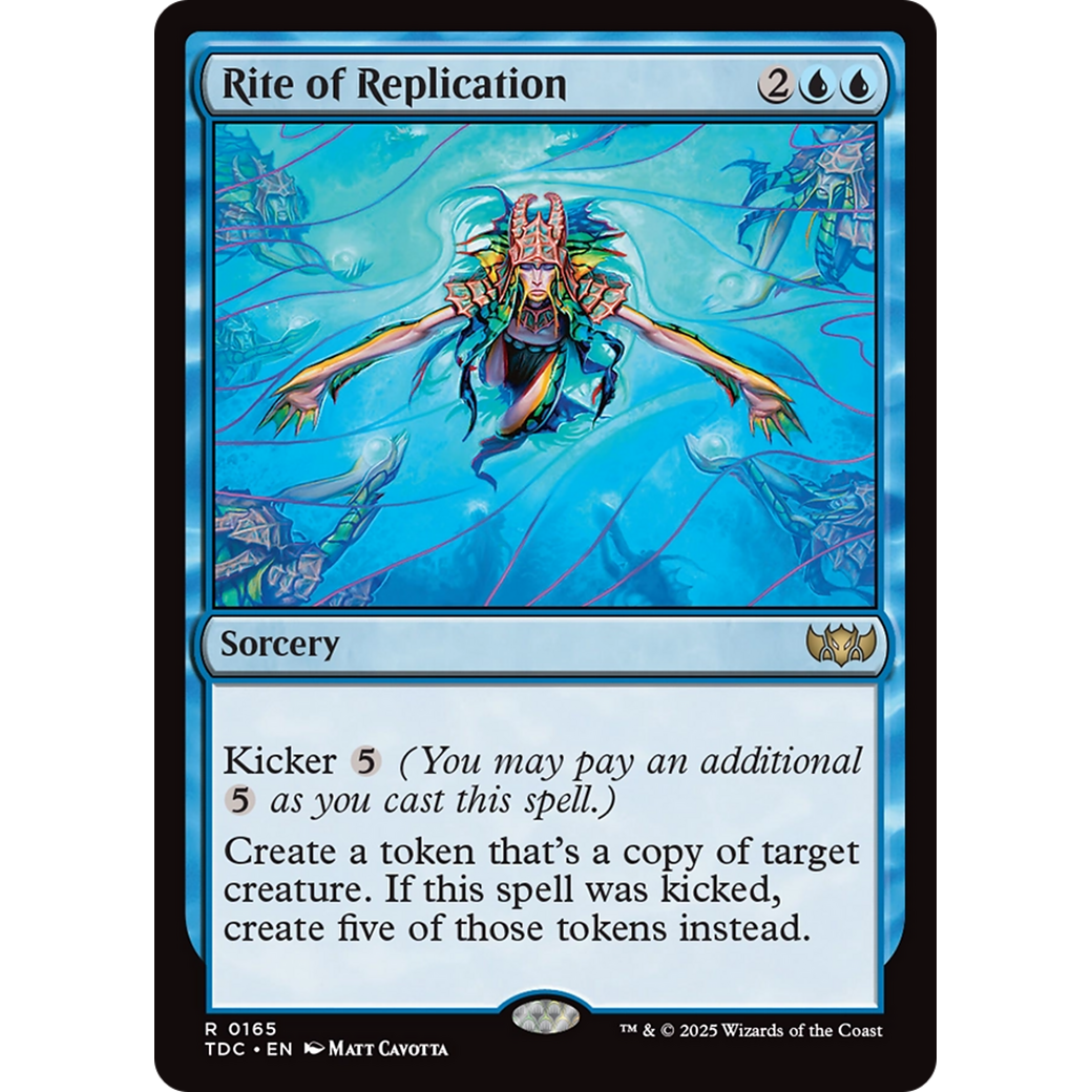 Rite of Replication (TDC-165) - Commander: Tarkir: Dragonstorm