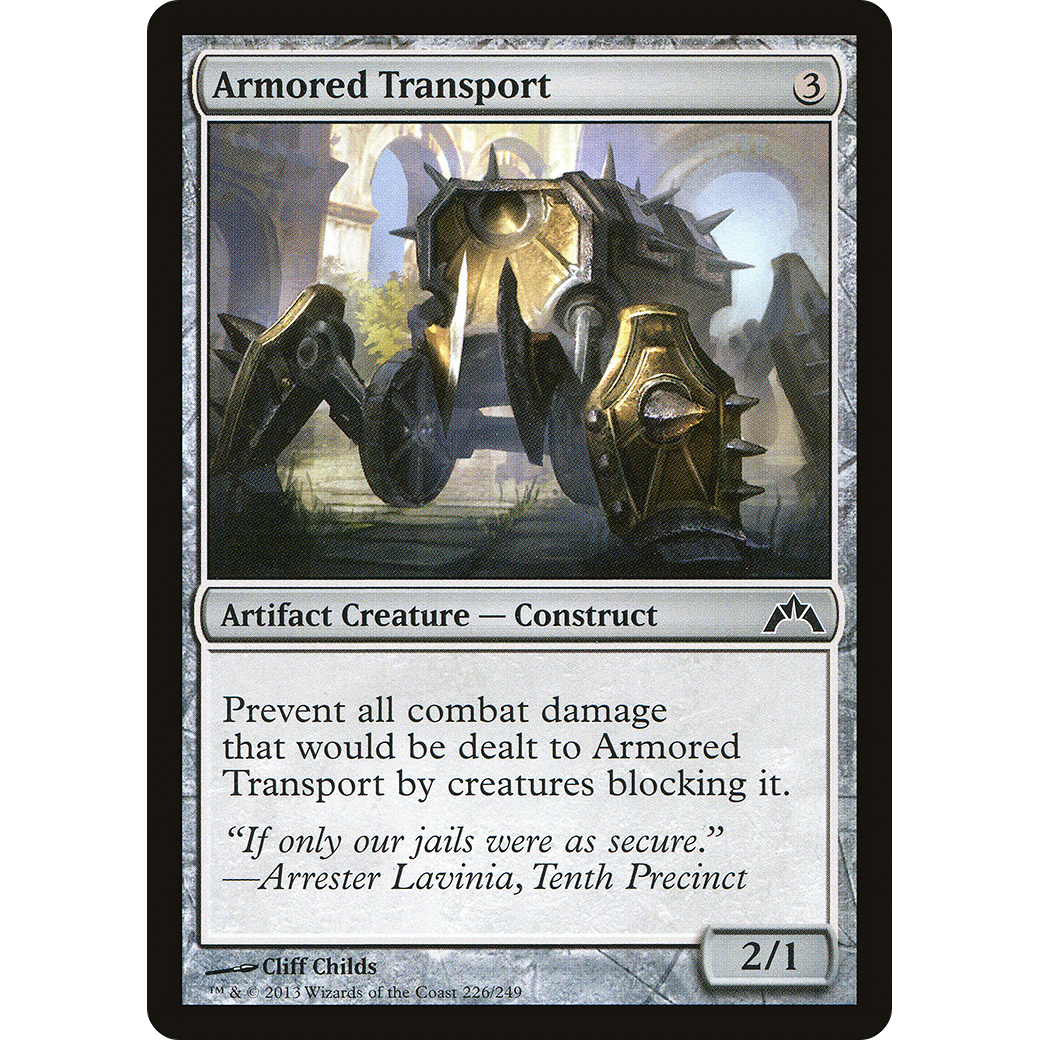 Armored Transport (GTC-226) - Gatecrash Foil