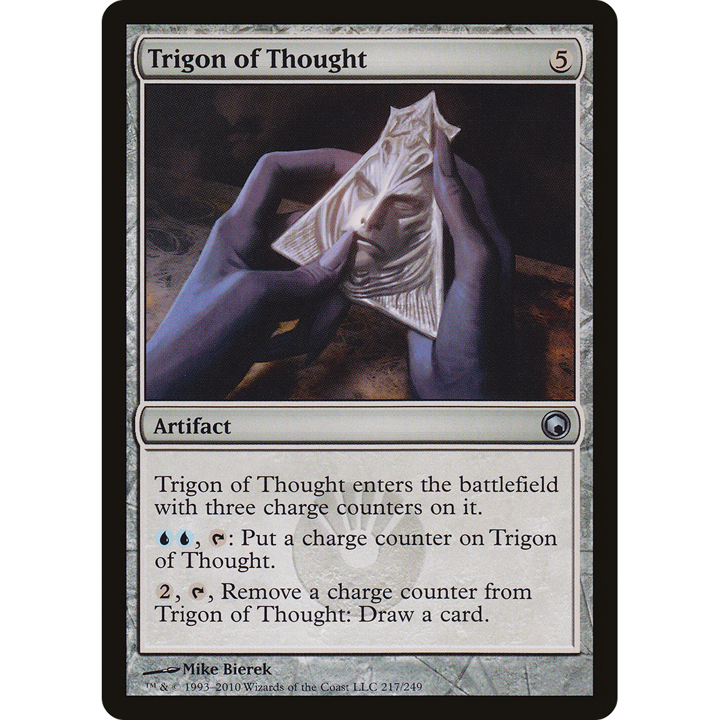 Trigon of Thought (SOM-217) - Scars of Mirrodin Foil