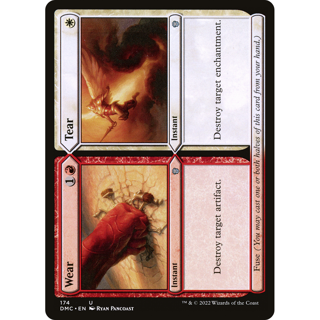 Wear // Tear (DMC-174) - Dominaria United Commander