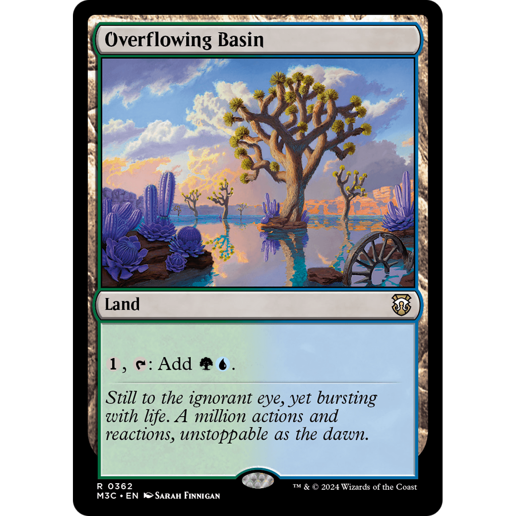 Overflowing Basin (M3C-362) - Modern Horizons 3 Commander