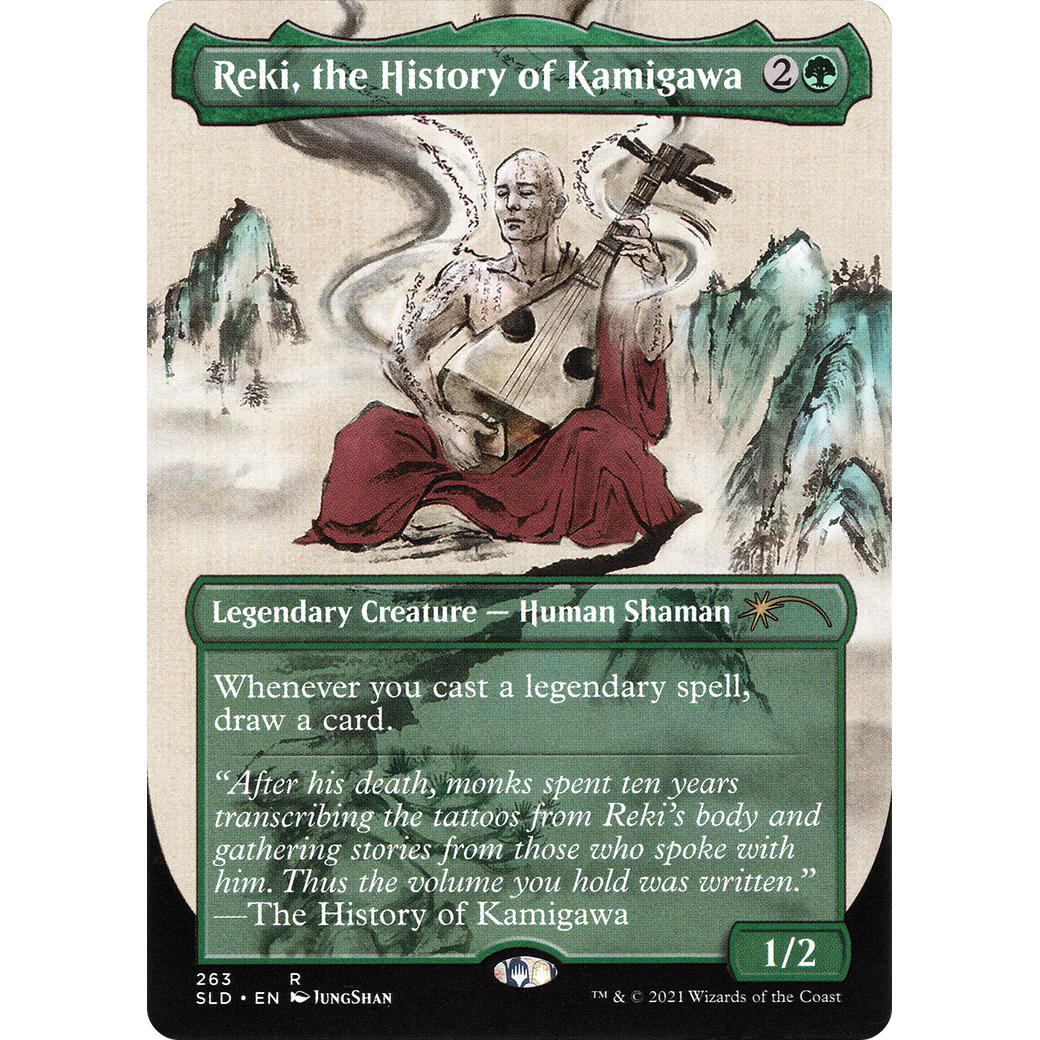 Reki, the History of Kamigawa (SLD-263) - Secret Lair Drop (Borderless)