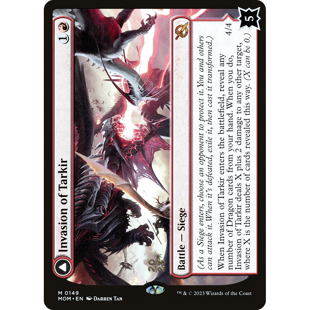 Invasion of Tarkir // Defiant Thundermaw (PRE-149S) - March of the Machine Promos Foil