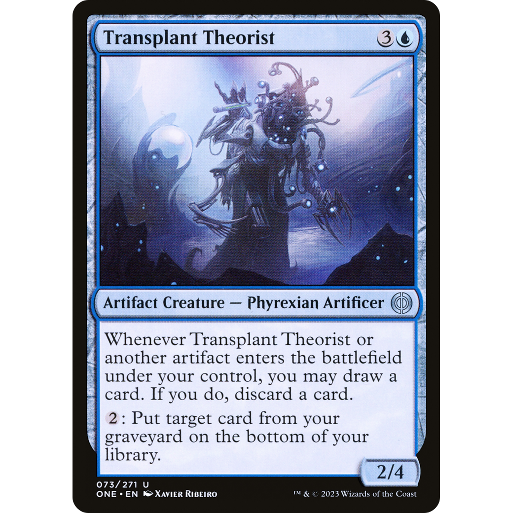 Transplant Theorist (ONE-073) - Phyrexia: All Will Be One Foil