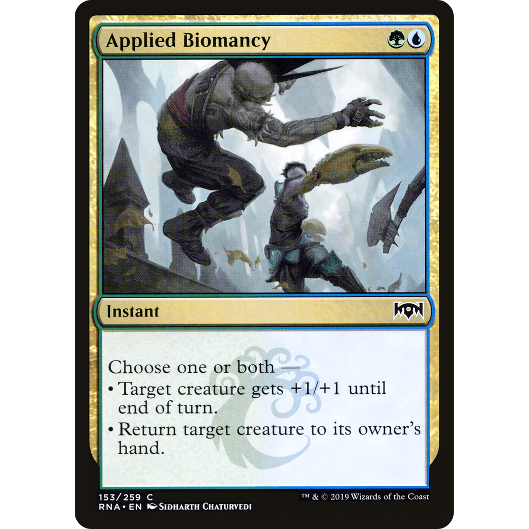 Applied Biomancy (RNA-153) - Ravnica Allegiance