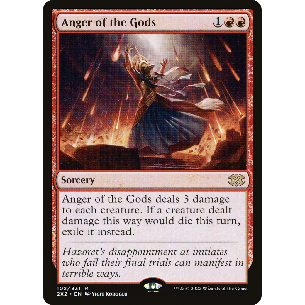 Anger of the Gods (2X2-102) - Double Masters 2022