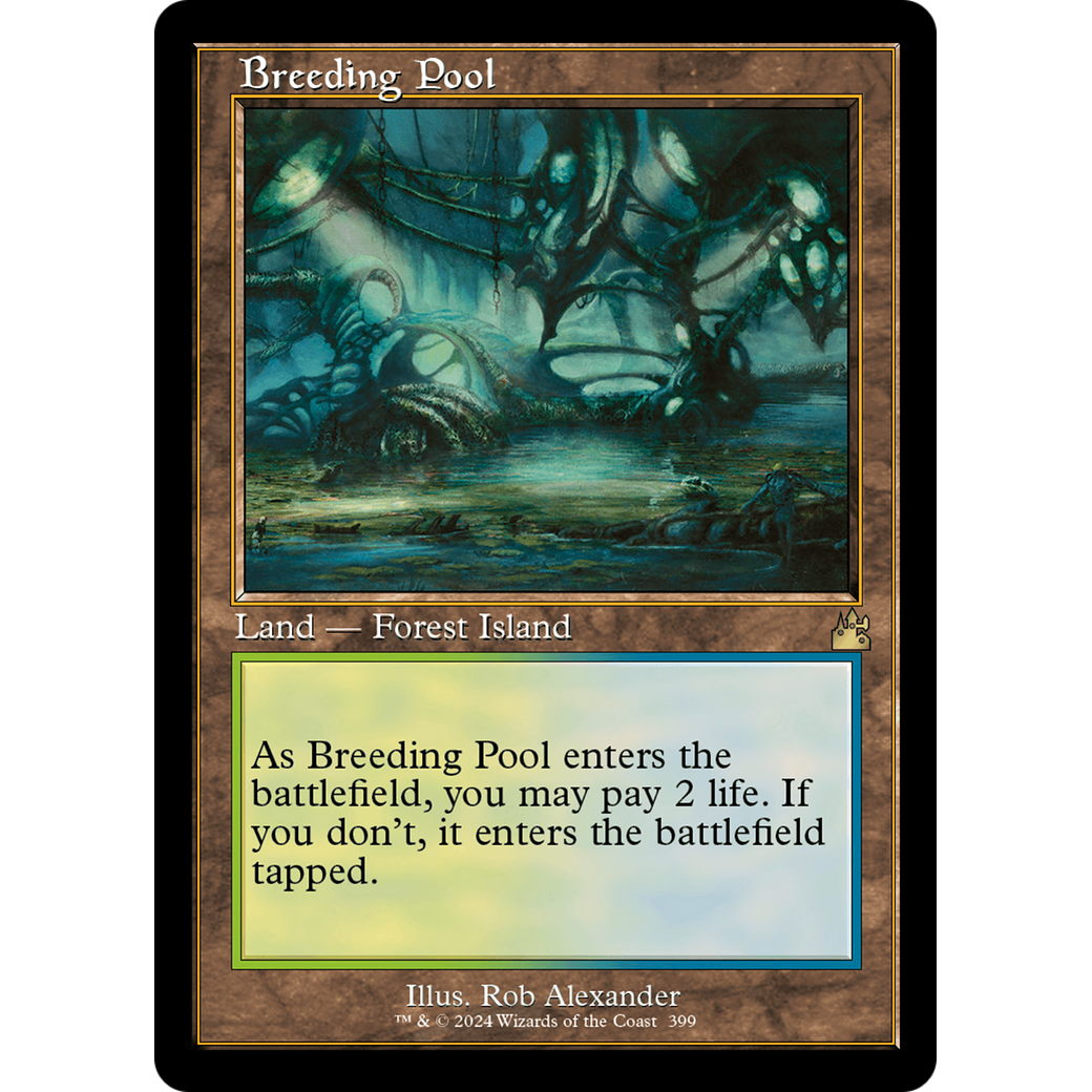 Breeding Pool (RVR-399) - Ravnica Remastered Foil
