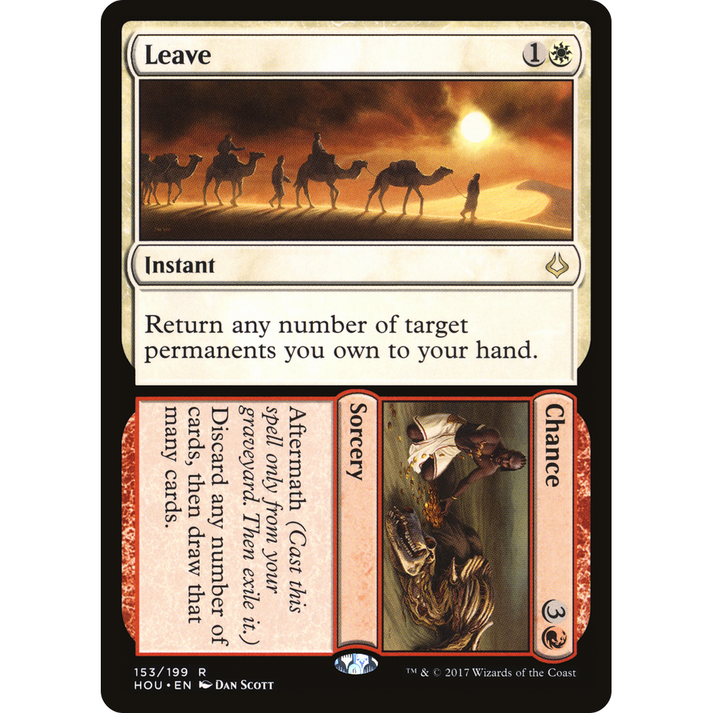 Leave // Chance (HOU-153) - Hour of Devastation