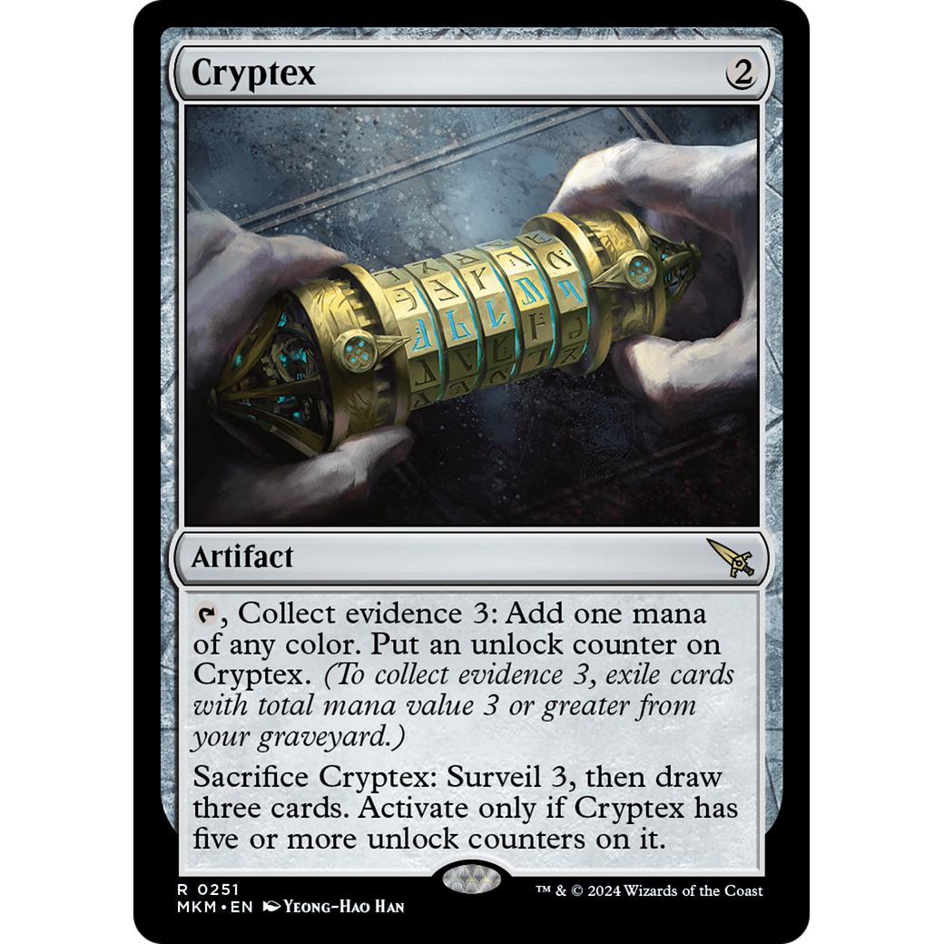 Cryptex (MKM-251) - Murders at Karlov Manor Foil