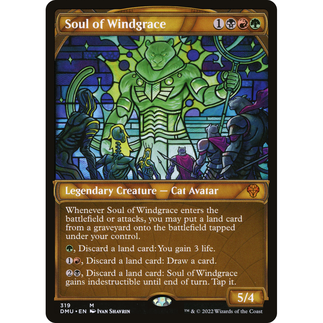 Soul of Windgrace (Showcase) (DMU-319) - Dominaria United: (Showcase) Foil