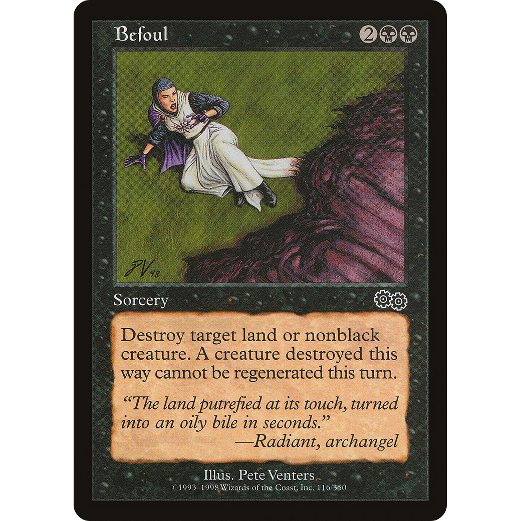 Befoul (USG-116) - Urza's Saga