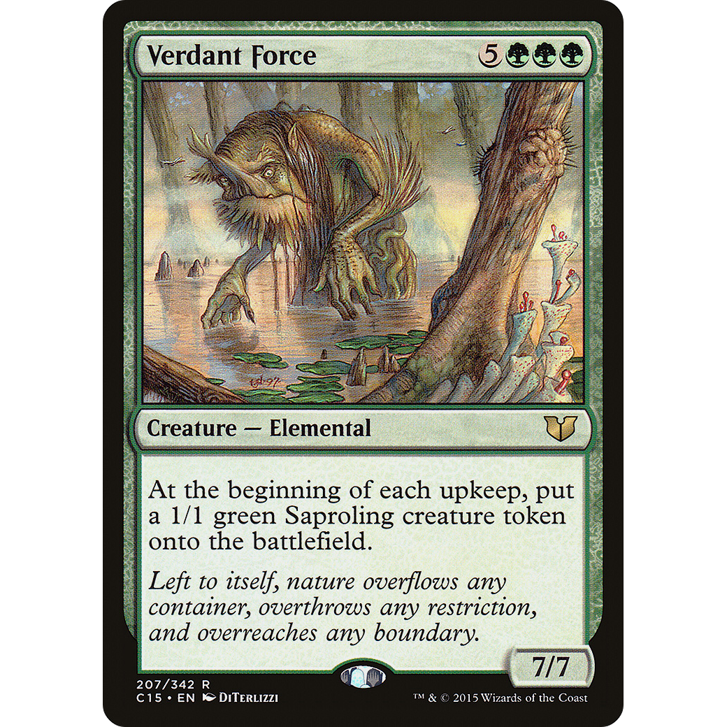 Verdant Force (C15-207) - Commander 2015