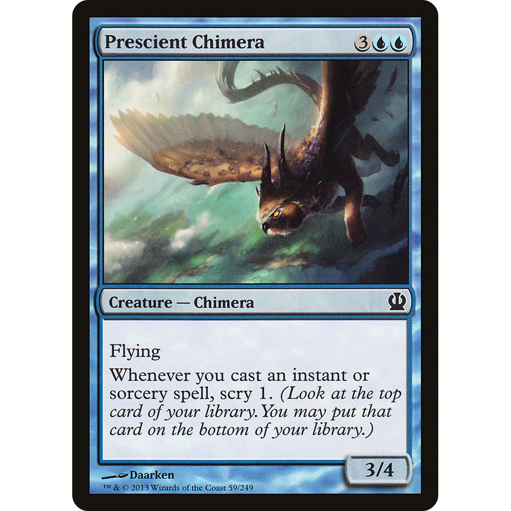 Prescient Chimera (THS-059) - Theros