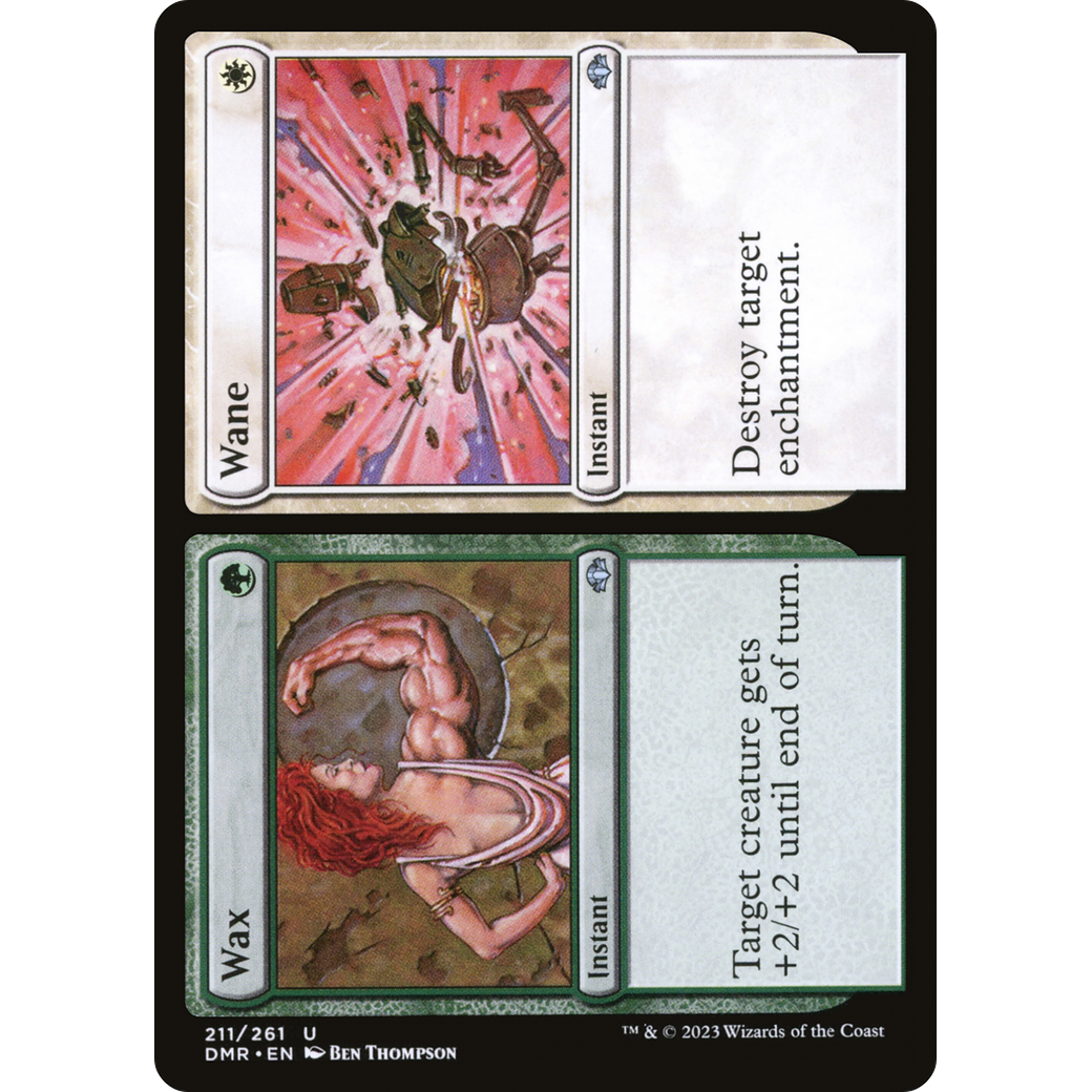 Wax // Wane (DMR-211) - Dominaria Remastered Foil