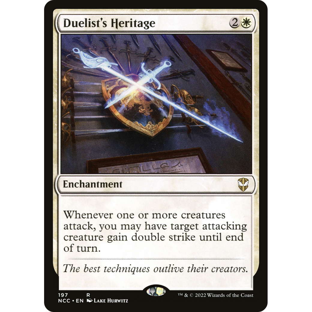 Duelist's Heritage (NCC-197) - New Capenna Commander