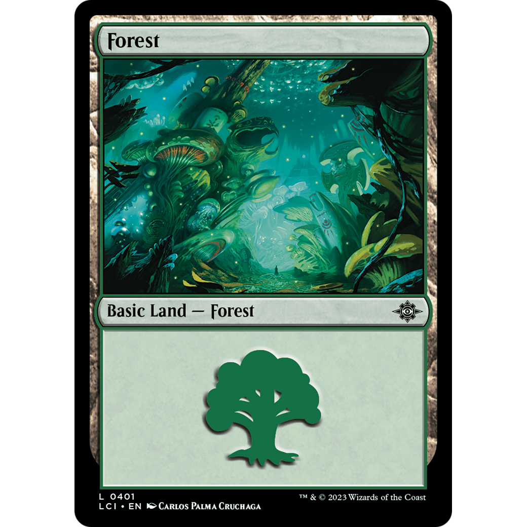 Forest (LCI-401) - The Lost Caverns of Ixalan Foil