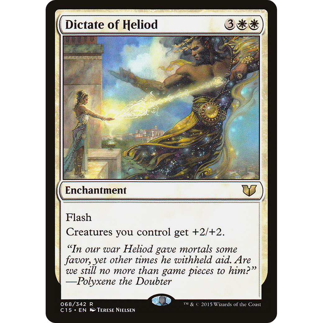 Dictate of Heliod (C15-068) - Commander 2015