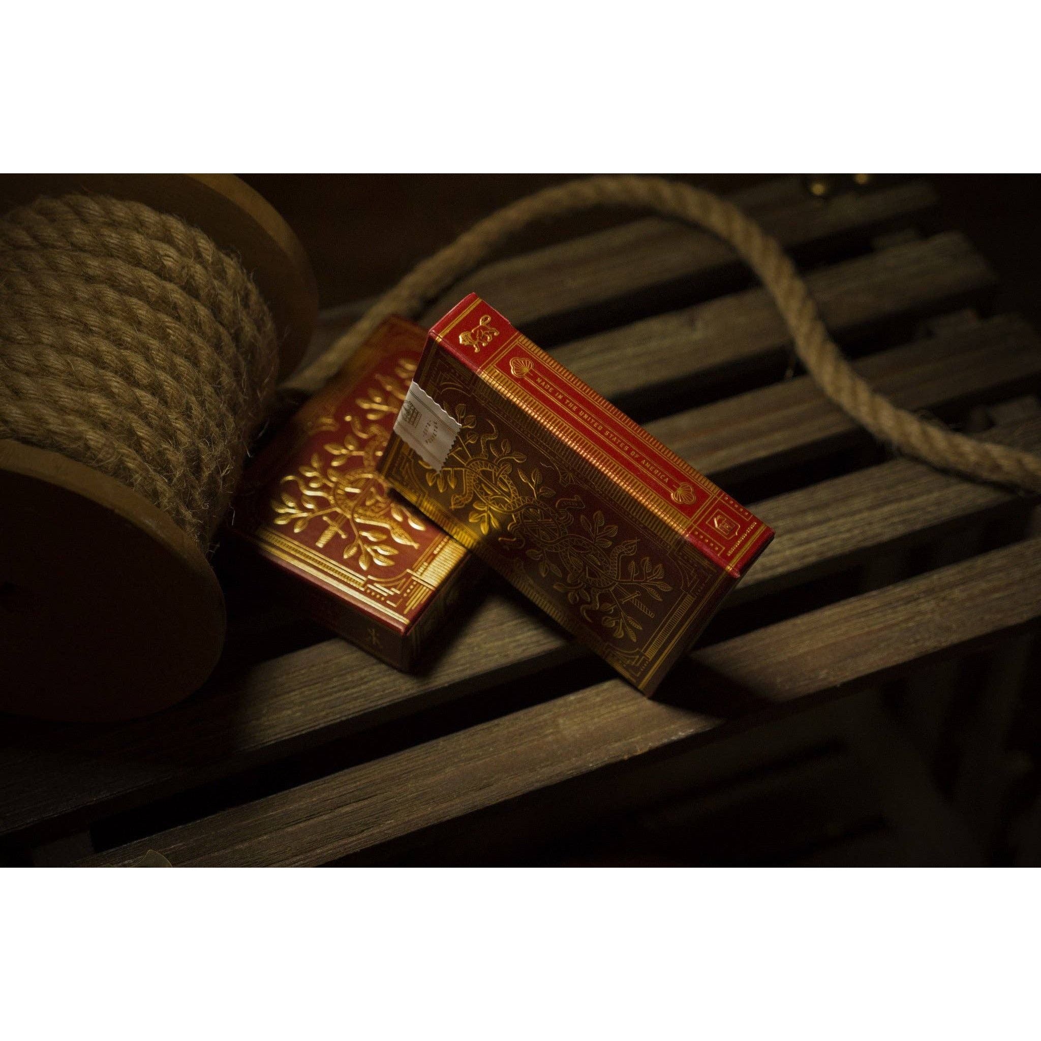 Red Monarch Playing Cards