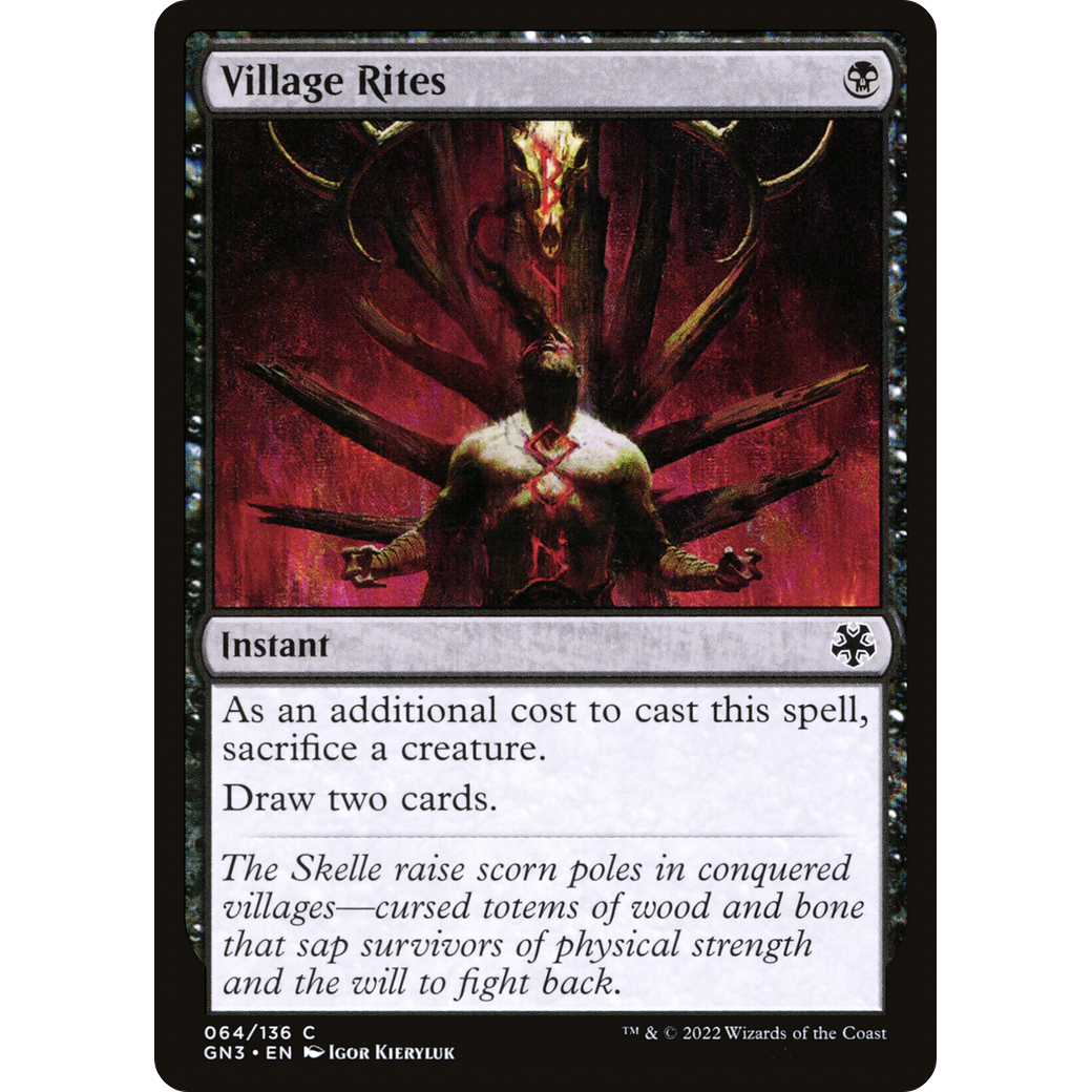Village Rites (GN3-064) - Game Night: Free-for-All