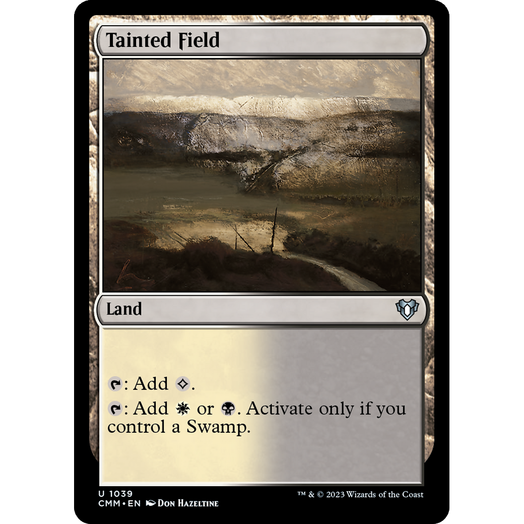 Tainted Field (CMM-1039) - Commander Masters