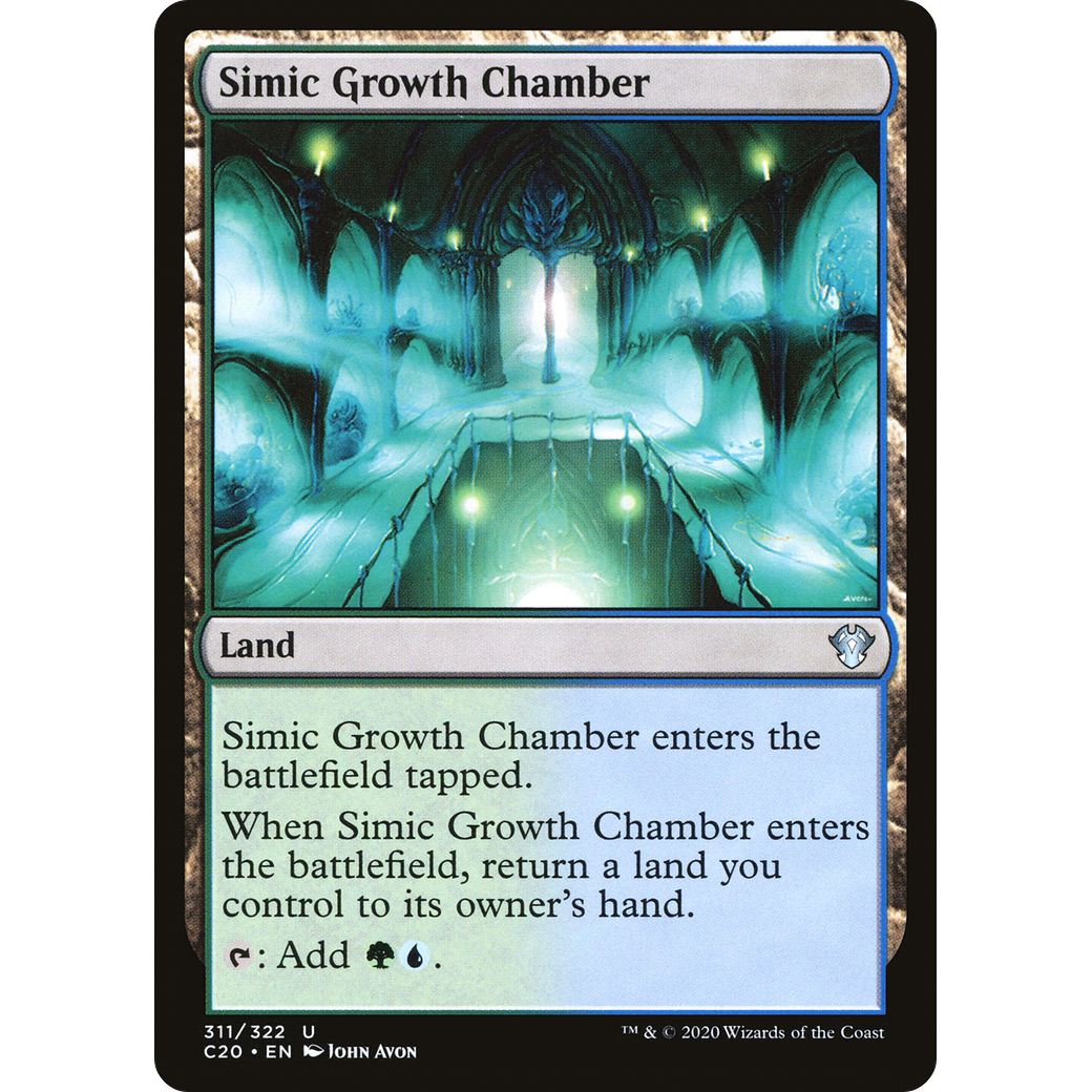 Simic Growth Chamber (C20-311) - Commander 2020